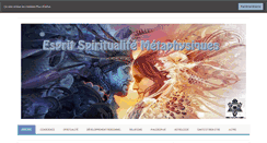 Desktop Screenshot of espritsciencemetaphysiques.com